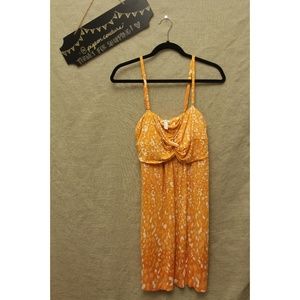Soma Intimates yellow leopard cotton sleep chemise